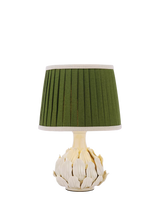 John Lewis Joules Chatsworth Small Ceramic Leaf Table Lamp, Natural Cream- Buy online at McGrocer