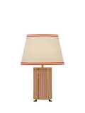 Joules Helmingham claw foot table lamp bright red, imported from the UK