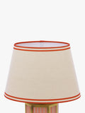 Joules Helmingham claw foot table lamp bright red, imported from the UK