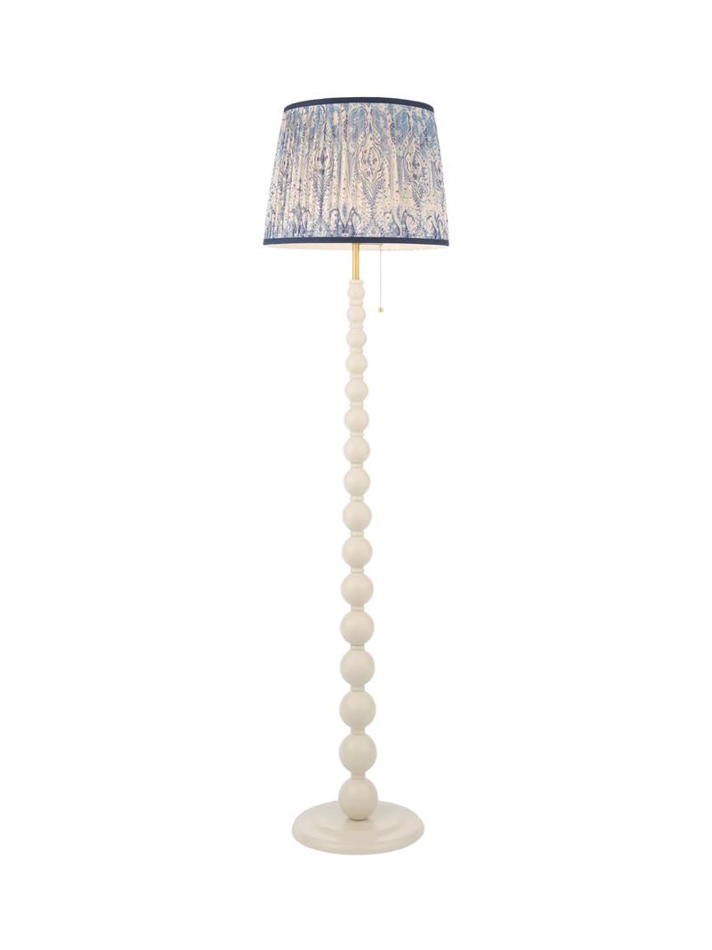 Joules Harewood floor lamp natural cream - British product