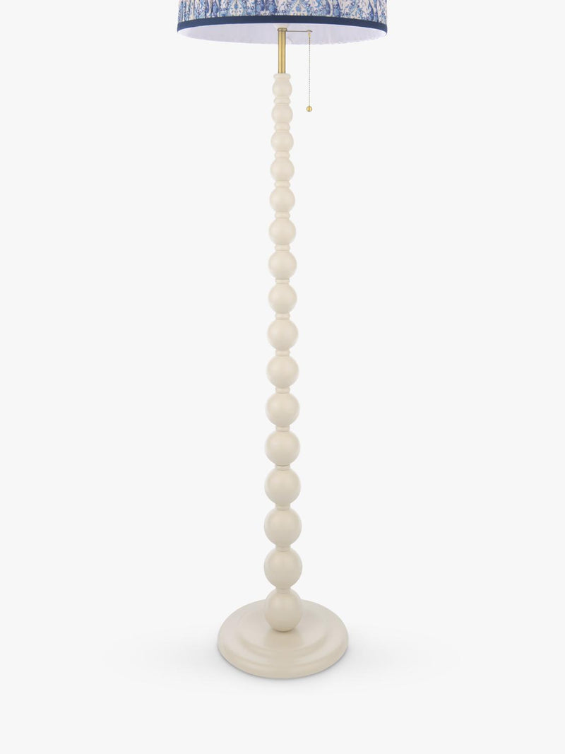 Joules Harewood floor lamp natural cream - British product