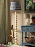 Joules Harewood floor lamp natural cream - British product