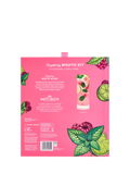 Fever-Tree raspberry mojito cocktail set with white rum miniatures and glasses - British product