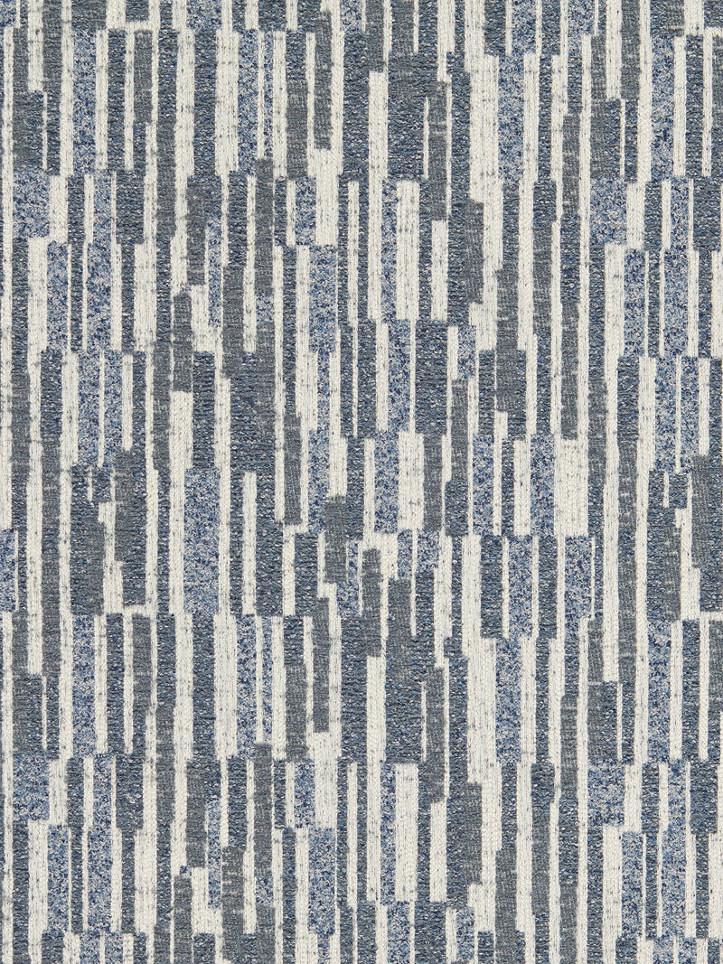 Clarke & Clarke Juno Jacquard furnishing fabric, abstract geometric pattern (British brand)