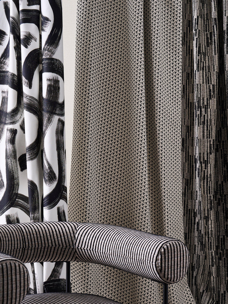 Clarke & Clarke Taryn jacquard furnishing fabric 134cm wide, imported from the UK