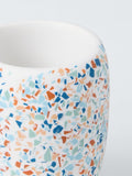 John Lewis terrazzo bathroom tumbler multi 150ml - British product