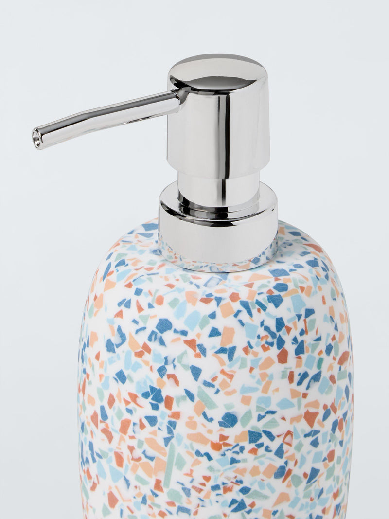 John Lewis terrazzo soap dispenser 220ml multi - British product