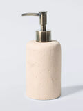 John Lewis stone effect soap dispenser natural 220ml, imported from the UK