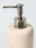 John Lewis stone effect soap dispenser natural 220ml, imported from the UK