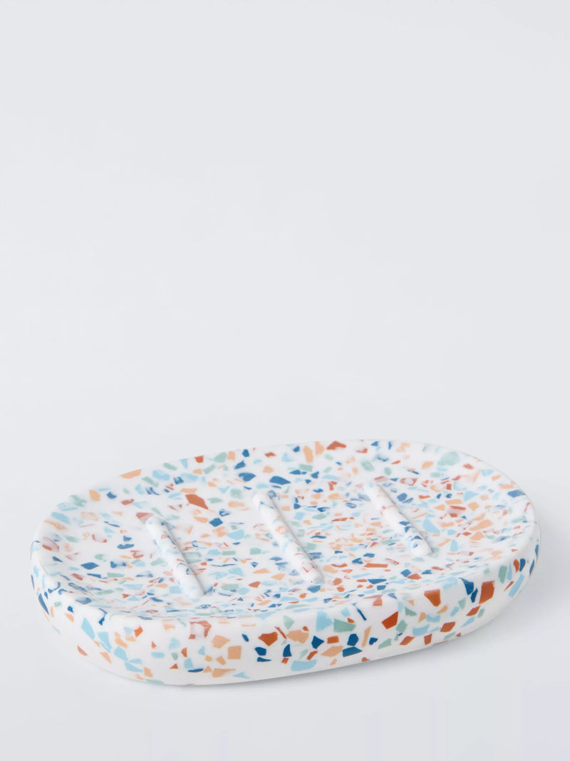 John Lewis terrazzo soap dish multi (British brand)
