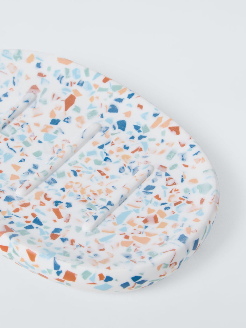 John Lewis terrazzo soap dish multi (British brand)