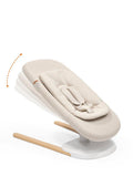 Stokke Yoga baby bouncer and swing in Light Sand, UK version