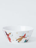 John Lewis Kids Christmas Jester Elf Porcelain Cereal Bowl 12.6cm, UK version
