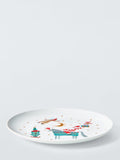 John Lewis Kids' Christmas Jester Elf Porcelain Plate, 20.3cm
