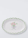 John Lewis Christmas foliage serving platter 31cm - British product