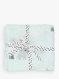 Done by Deer muslins playground blue pack of 2 (British brand)