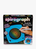 Spirograph doodle pad with LCD screen and stencil wheels (British brand)