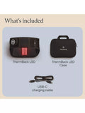 Therabody ThermBack LED back pain therapy wrap, imported from the UK