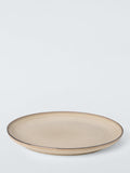 John Lewis stoneware coupe side plate, sand, 21.5cm, UK version