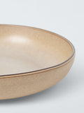 John Lewis farmhouse stoneware pasta bowl in sand 21cm, UK version