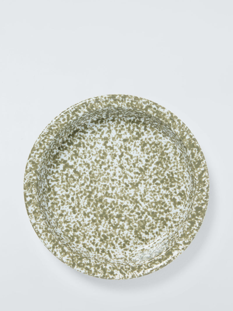 John Lewis speckle glaze stoneware serving dish 27.5cm - British product