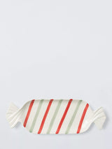 John Lewis John Lewis Striped Stoneware Sweet Dish, 35cm, Multi- Buy online at McGrocer