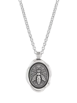 John Lewis Dower & Hall Achievement Wasp Talisman Necklace Silver- Buy online at McGrocer