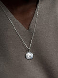 Dower & Hall One World talisman necklace 28cm, imported from the UK