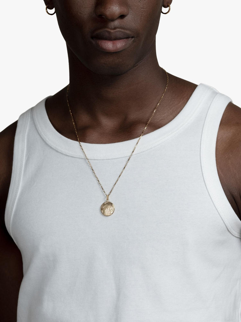 Dower & Hall talisman necklace gold vermeil 28cm - British product