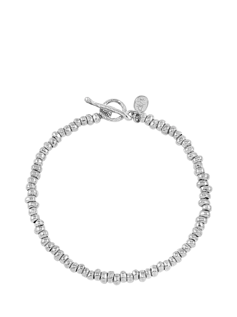 Dower & Hall silver signature bracelet 21cm, UK version