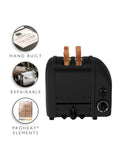 Dualit toaster Stealth Black 2 slice, imported from the UK