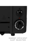Dualit toaster Stealth Black 2 slice, imported from the UK