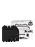 Dualit toaster Stealth Black 2 slice, imported from the UK