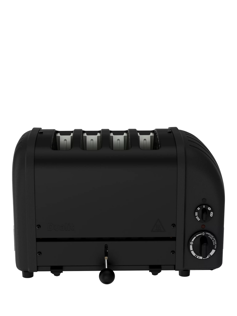 Dualit NewGen Stealth Black 4 slice toaster, UK version