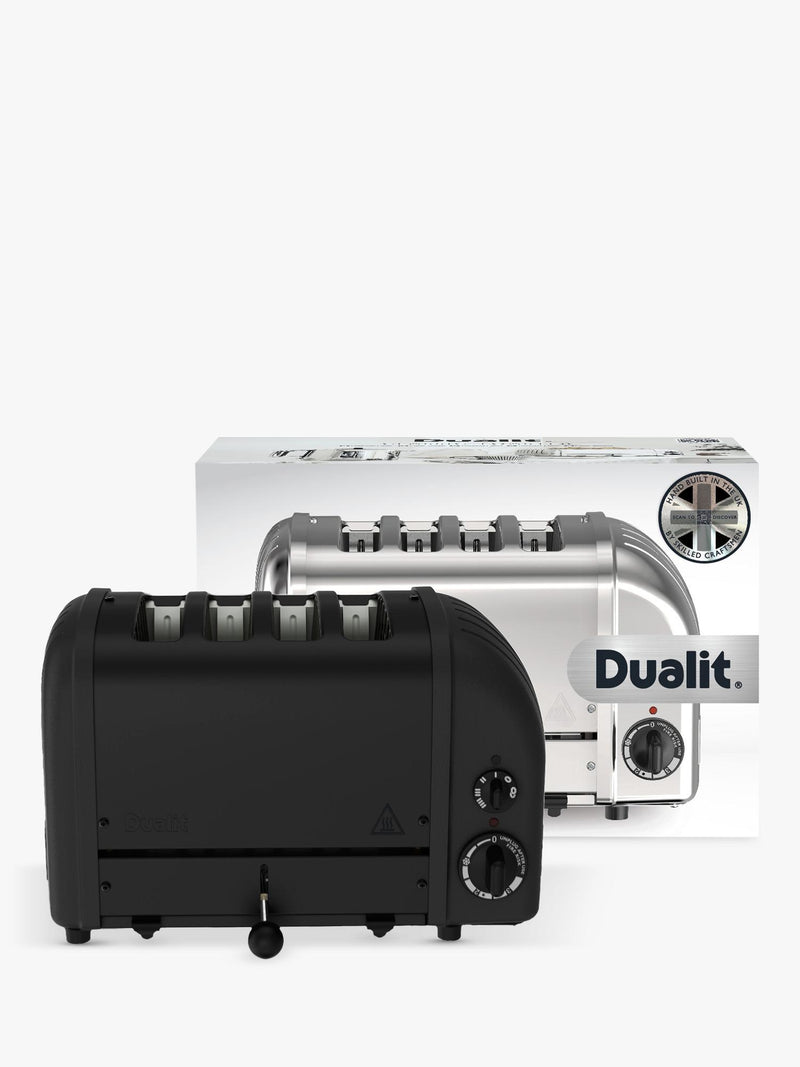 Dualit NewGen Stealth Black 4 slice toaster, UK version