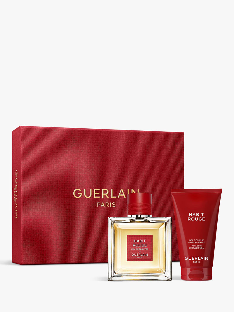 Guerlain Habit Rouge Eau de Toilette 100ml gift set, UK version