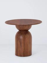 John Lewis John Lewis Adina Round Side Table Walnut- Buy online at McGrocer