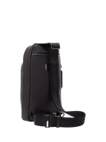 TUMI leather sling bag 12.5L Black Bombe (British brand)