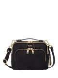 TUMI Teghan crossbody bag black gold, UK version