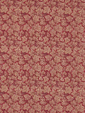 Morris & Co. furnishing fabric Wine/Thyme floral weave, imported from the UK