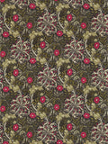 Morris & Co. seaweed furnishing fabric, 100% cotton weave (British brand)