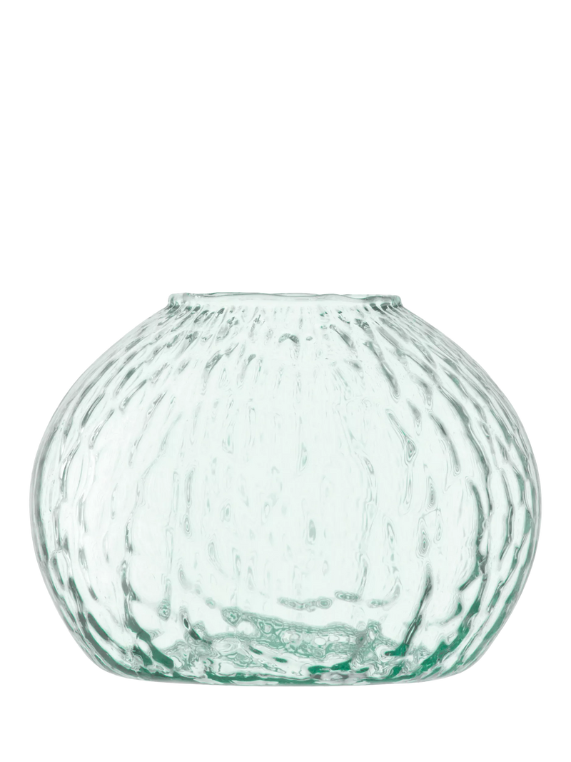 LSA International Canopy Seed recycled glass vase H11cm, UK version