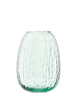 John Lewis LSA International Canopy Seed Recycled Glass Vase Clear 19cm- Buy online at McGrocer