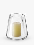 LSA International glass vase lantern 18.5cm - British product