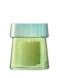 LSA International Gems jade glass vase lantern 23cm - British product
