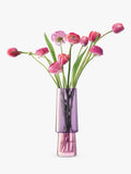 LSA International Gems Glass Vase Garnet 26cm, imported from the UK