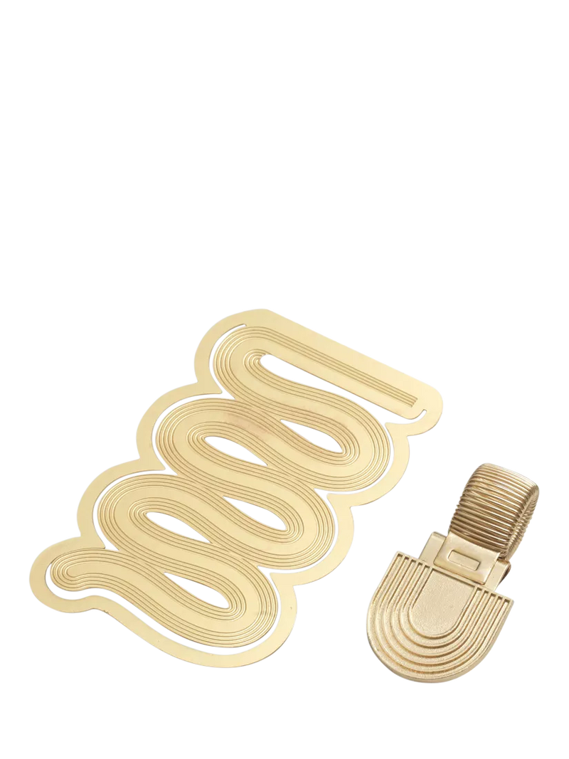 Papier wiggle bookmark and pen clip multi - UK version