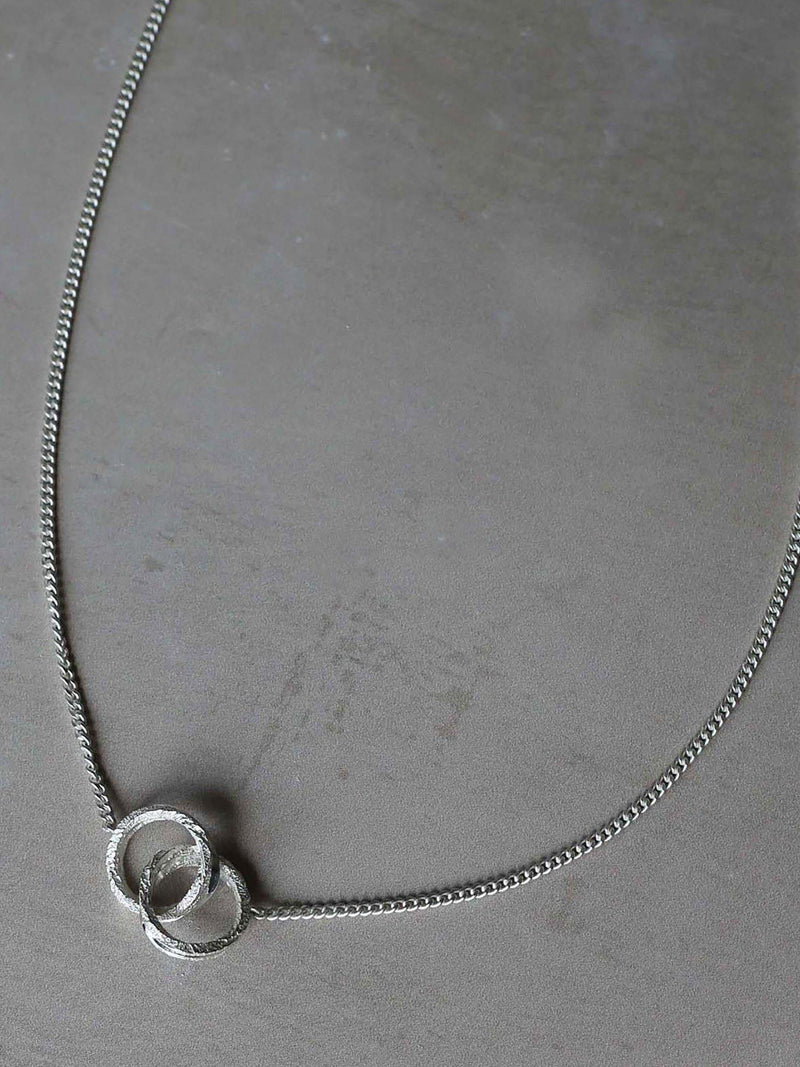 Tutti & Co pendant necklace silver, imported from the UK