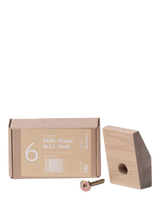 John Lewis KAOS Klapp Wall Hook, Oak- Buy online at McGrocer