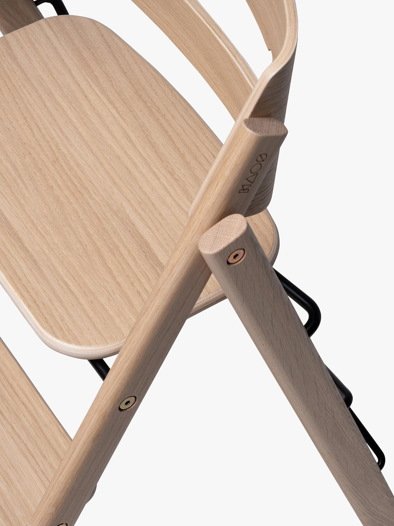 KAOS Klapp highchair oak (British brand)